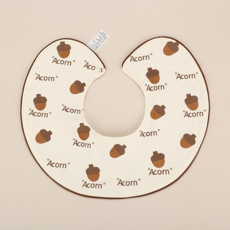 Babero Reversible Giratorio de 360 Grados para Bebés de Algodón Absorbente image 14