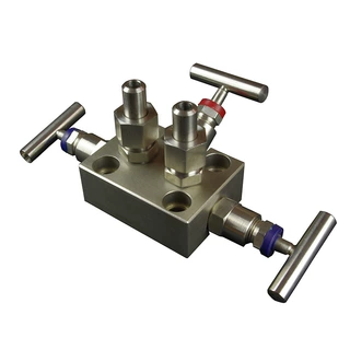 1/2NPT差压变送器三阀组M20x1,5压力变速器三阀组YSF一体化三阀组
