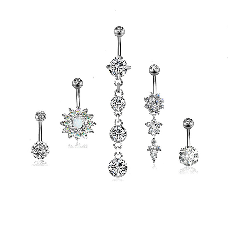 Set, belly button piercing, Amazon