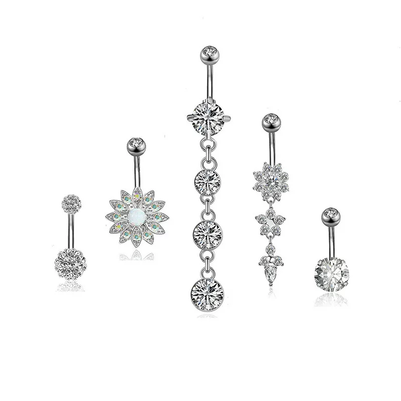 Set, belly button piercing, Amazon