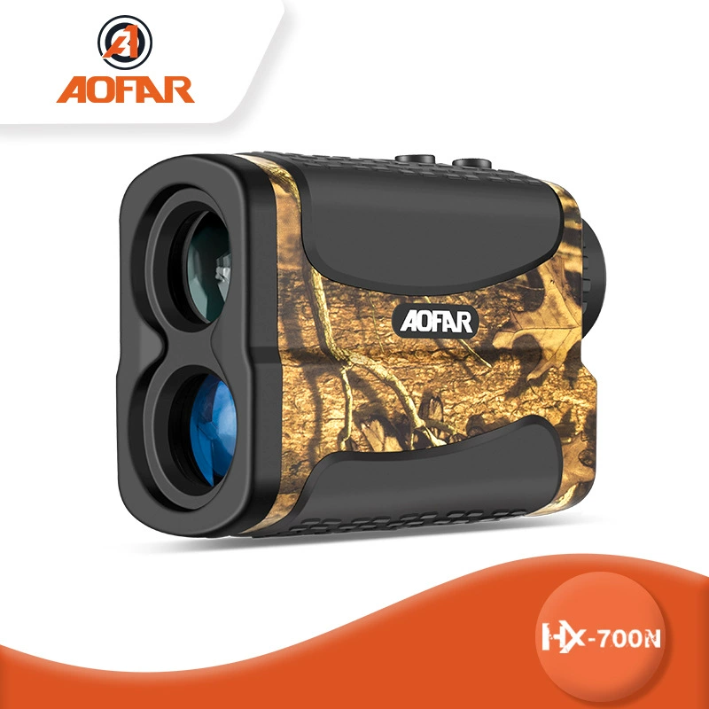 Оптический дальномер AOFAR для охоты, камуфляжный телескоп-дальномер, дальность 700 ярдов.