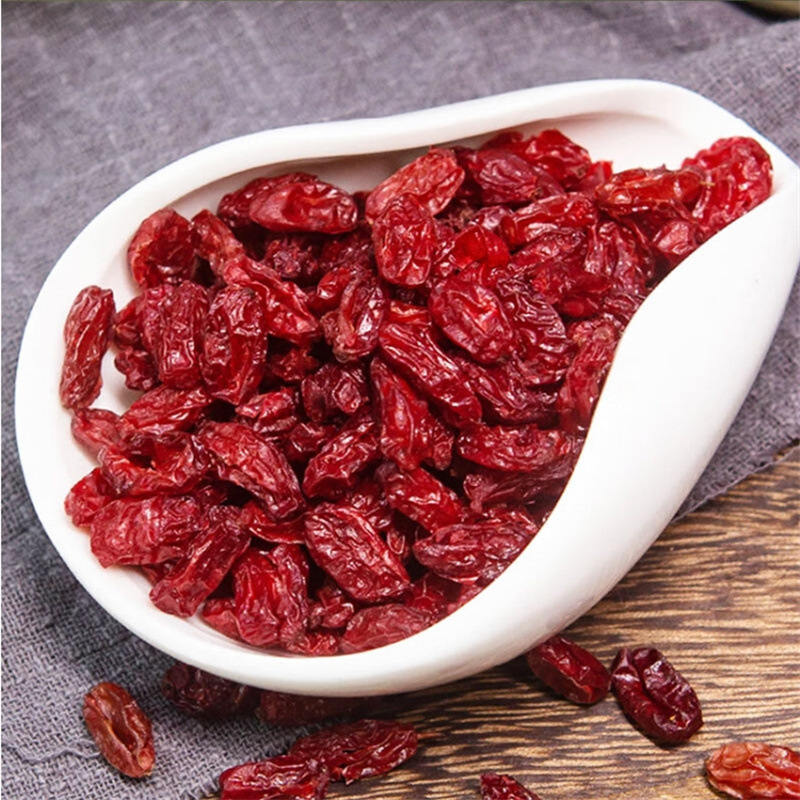 Dried Cornus Fruit Shan Zhu Yu 100g Natural Sun Dried Chinese Herbal Tea Ingredient specifications