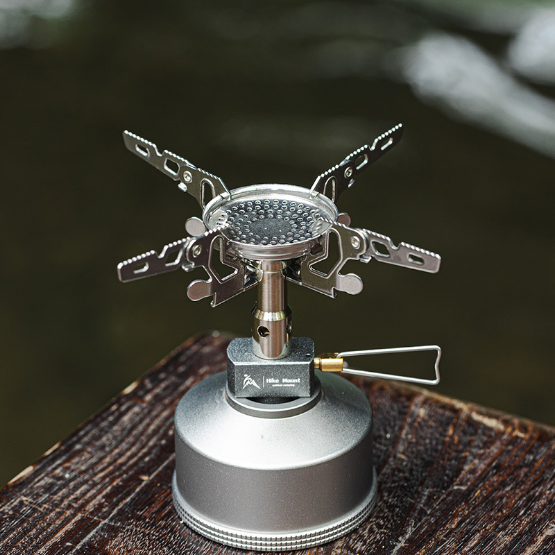 Outdoor Picnic Foldable Gas Stove Portable Mini Stove Detachable Stand Strong Firepower Water Boiling Stove