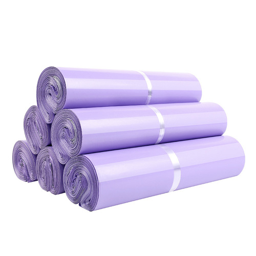 Purple express bag, thick packing bag, clothing waterproof plastic bag, logistics package bag, e-commerce dedicated packaging bag