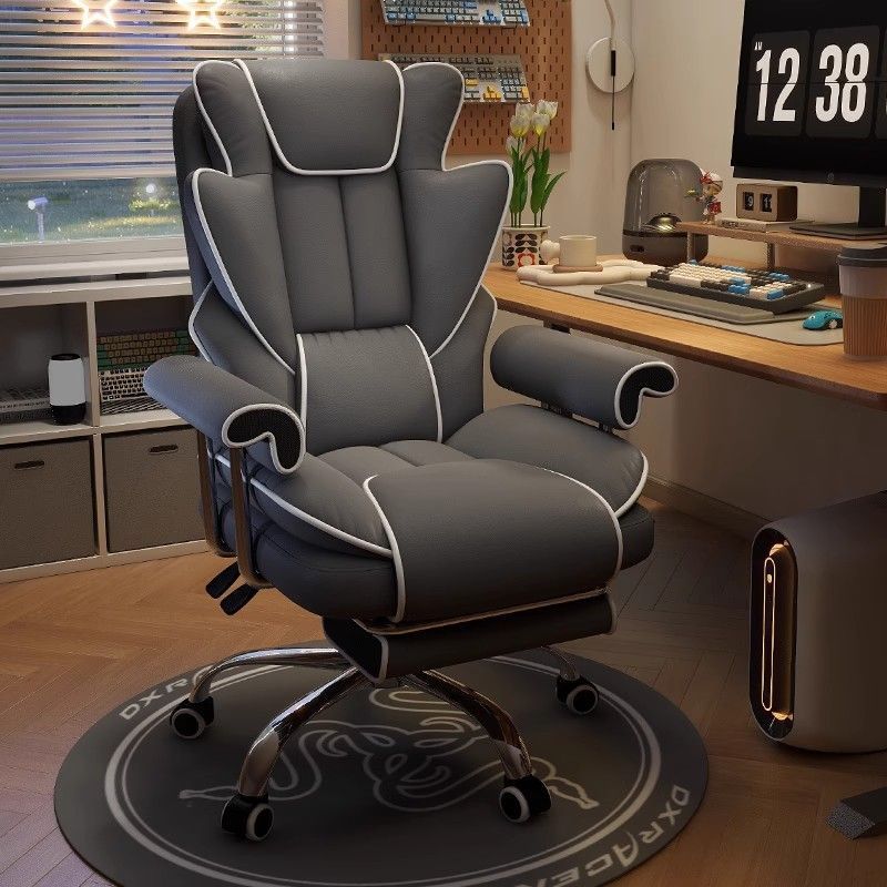 Computer Chair Comfortable Sedentary Game E-Sports Chair Men's Sofa Chair Study Office Backrest Chair Reclining Swivel Chair