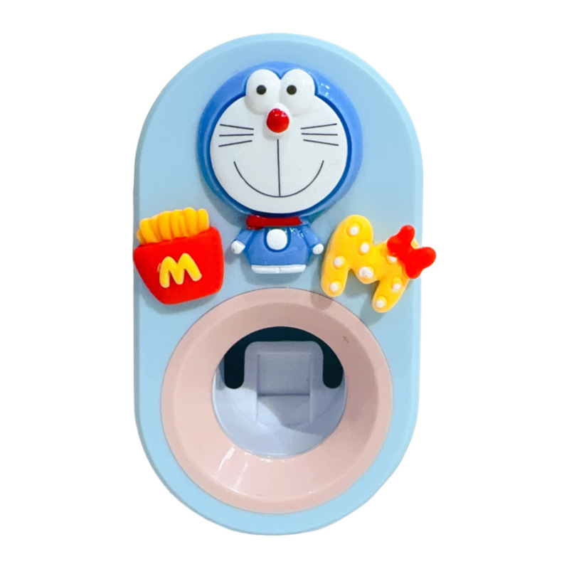 子供用アニメかわいい自動歯磨き粉器穴なし壁掛け穴なし怠け者神器押出歯ブラシ|undefined
