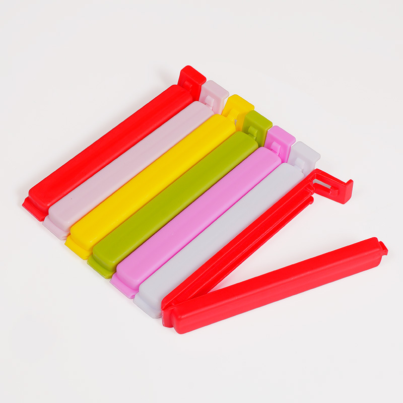 Clip de sellado de alimentos Clip de sellado de bocadillos Clip de preservación de té Clip de sellado de bolsas de alimentos de cocina Clip de sellado al por mayor Customized