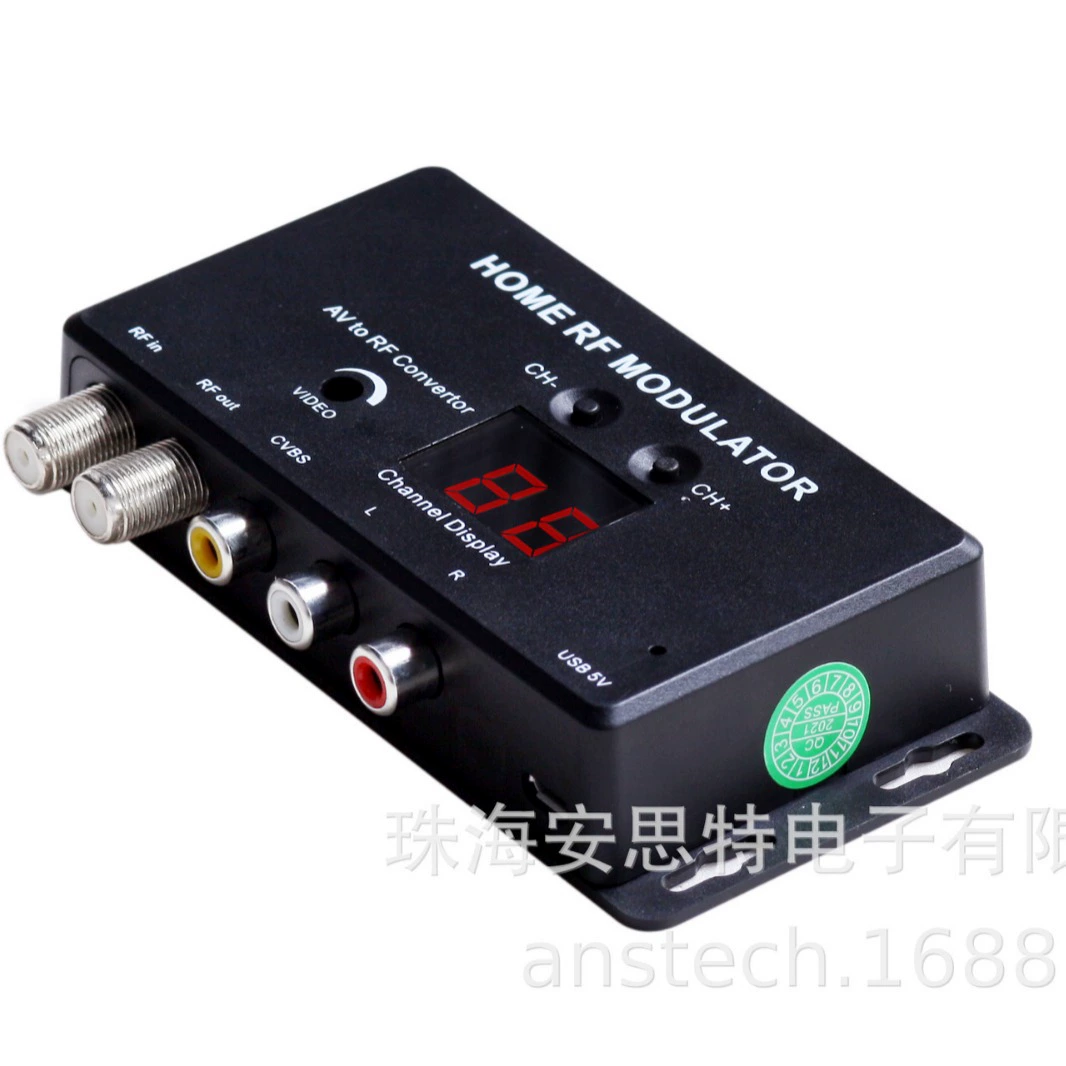 M70RV домашний модулятор AV-RF модулятор внешний вид патентной поддержки продукта PAL/NTSC