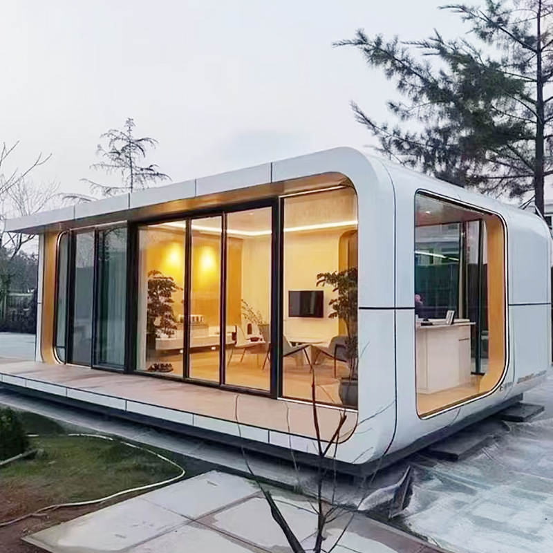 Apple Warehouse al aire libre sala de sol sala móvil oficina quiosco de vigilancia punto escénico espacio de almacenamiento de manzanas cabina