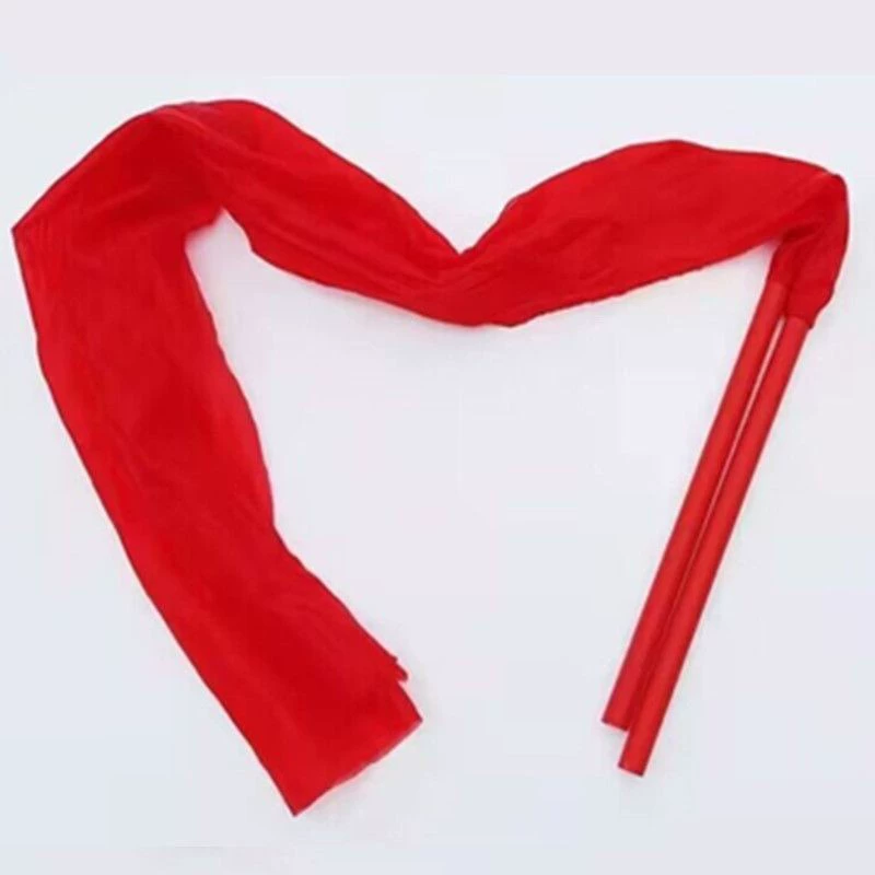 Лента Ribbon Plaza Фитнес Танцевальная лента из шелка Лента для детей, Янге, студенты, взрослые, слива, школьная команда выступления