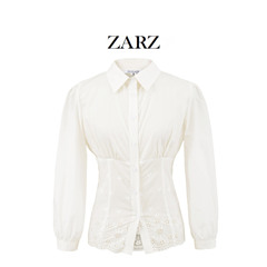 ZARZ 自制 欧美风 新款女装 洋气 时髦 百搭 时尚时髦 绣花衬衫