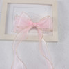 Children's hairgrip with bow, cute hair accessory, hair rope for princess