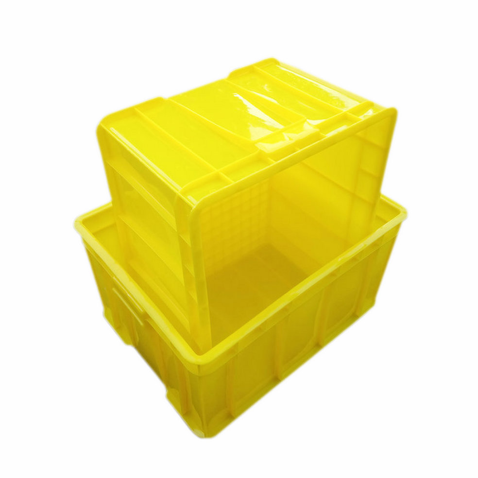 加厚周转箱长方形600-400塑料盒物流箱储物胶箱货架零件收纳箱