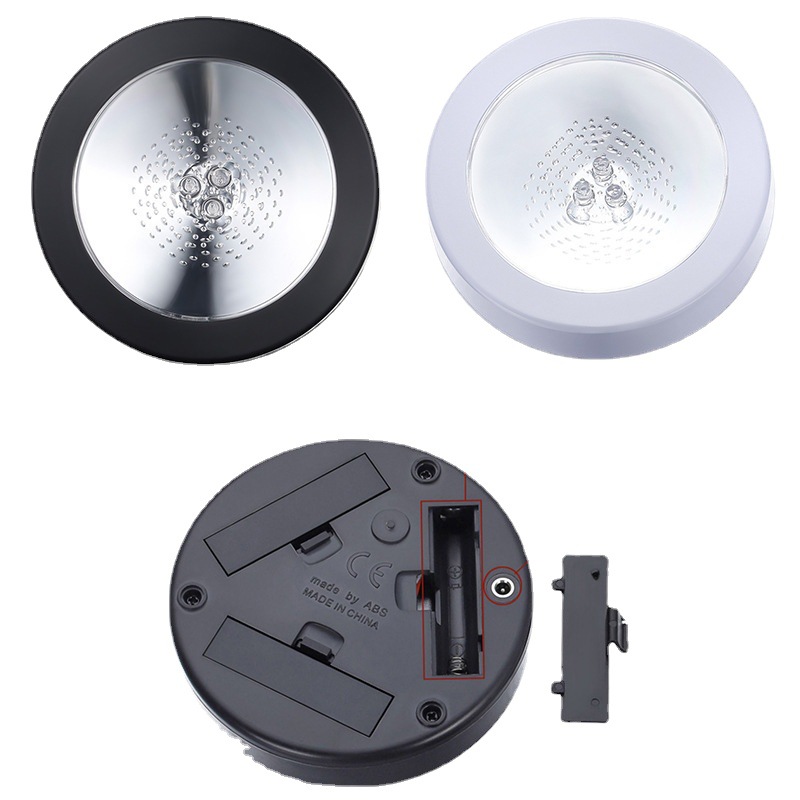 LED emisor de luz montaña redonda de carga USB base de detección de gravedad atmósfera barra de luz KTV colorido estera de botella de vino