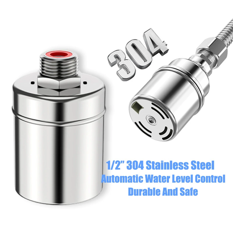 Плавающий шаровой клапан заполнен водой и самоостанавливается полностью автоматический контроллер уровня воды переключатель пополнения воды кран стоп-клапан 304 из нержавеющей стали