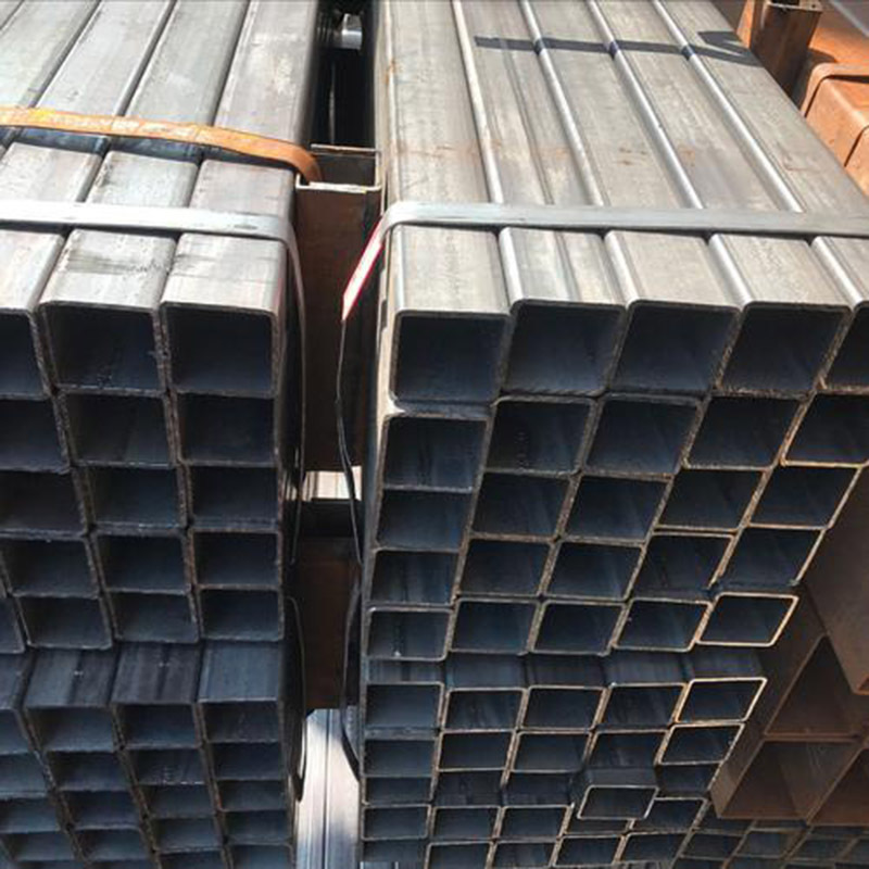 热镀锌方管厂家 Q235B厚壁矩形镀锌方管镀锌方矩管可定制