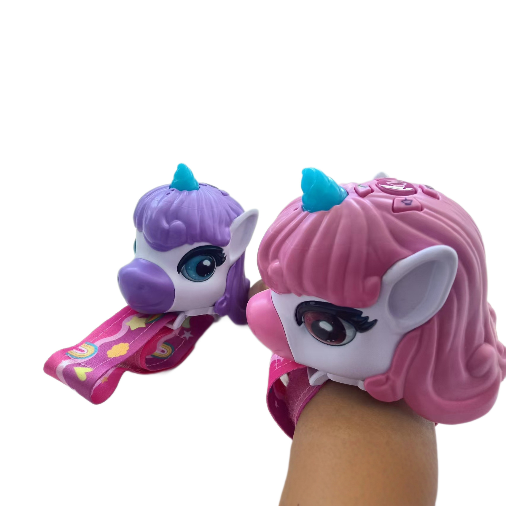 Intercomunicación transfronteriza unicornio portátil intercomunicación de reloj araña para niños juguetes buscapersonas inalámbricas