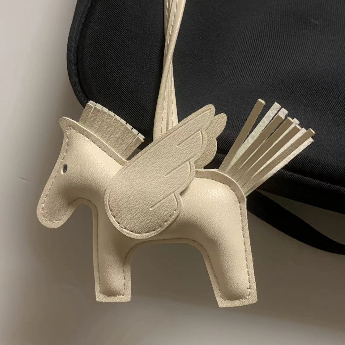 小飛馬h家ストラップpu皮プラチナバッグケリーバッグ掛けキーホルダーペンダントプレゼントかばんアクセサリー