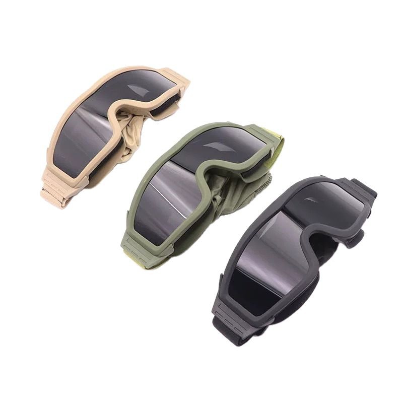 Máscara Táctica de Protección de TPU y PC Resistente a Impactos y A Prueba de Viento para Motociclismo y CS image 6