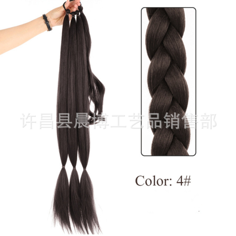 Peluca Cola de Caballo femenina enrollamiento extensión del pelo Cola de Caballo peluca sintética boxeo ponytail en stock Comercio exterior nuevo producto