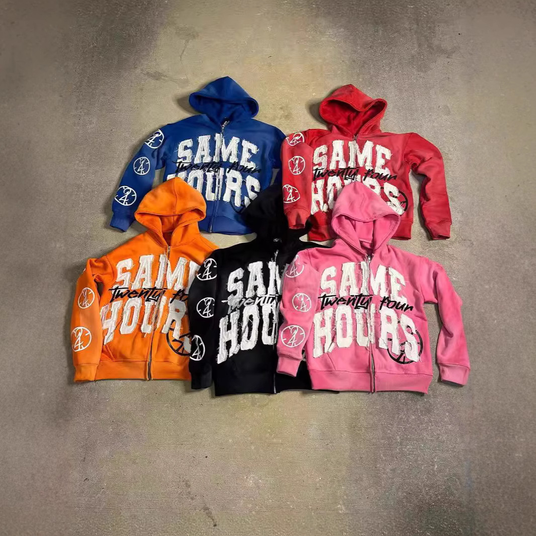 Retro hoody hip-hop style