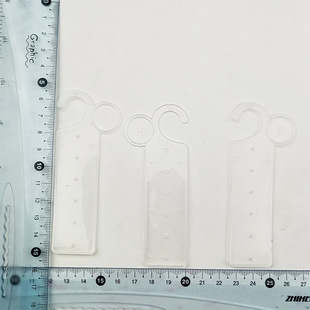 Plastic parts custom processing snap button socks hook socks underwear flat Hook double buckle Hook 2 word hook hook hook back shape hook PP