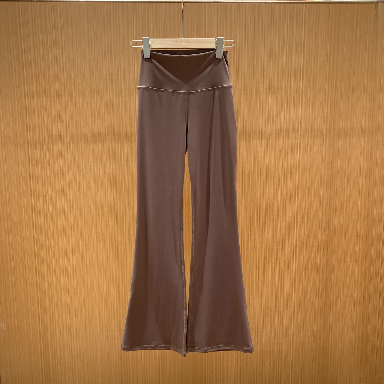 Versión correcta del entrenamiento fitness, nalgas de melocotón, micro-cuerno, pantalones de yoga, pantalones deportivos transpirables de pilates de cintura alta para mujer