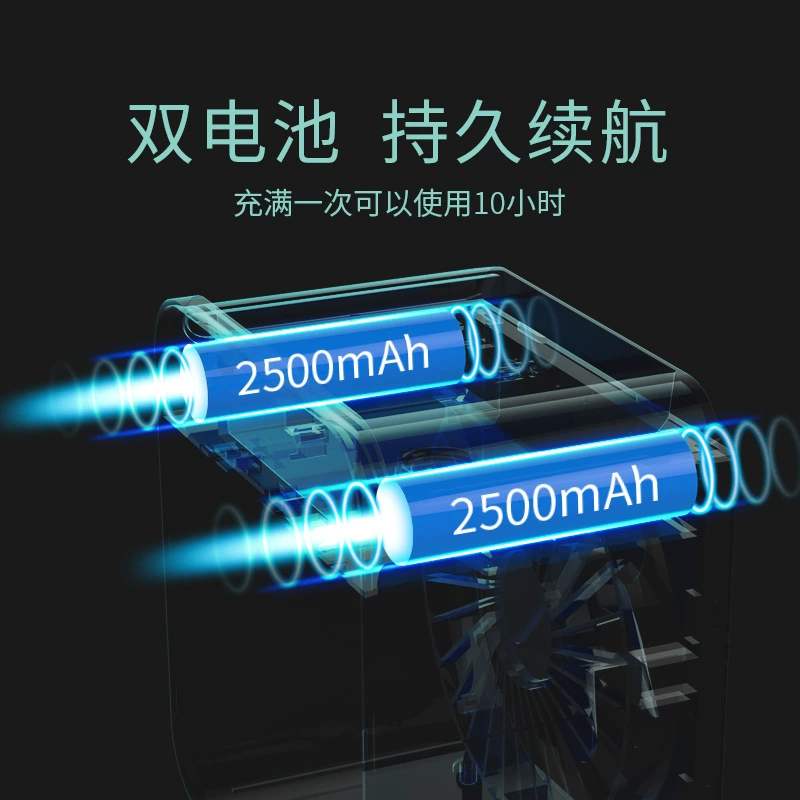 Table air fan, small cooling handheld spray, (Cross-border trading)