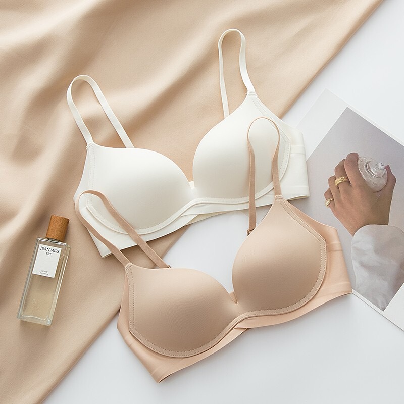 Japanese Seamless Small Chest Push-Up Bra for Women, Breathable Thin Style Without Underwire, Sleep Bra, Side Breast Anti-Sagging Bra Japanese Seamless Small Chest Push-Up Bra for Women, Breathable Thin Style Without Underwire, Sleep Bra, Side Breast Anti-Sagging Bra