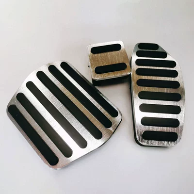 Applicable to 2020 new Xuanyi accelerator brake pedal 14 generation Xuanyi brake pedal modification without standard (Dekorativ pedal başlıqları) - silverthree-piece-set