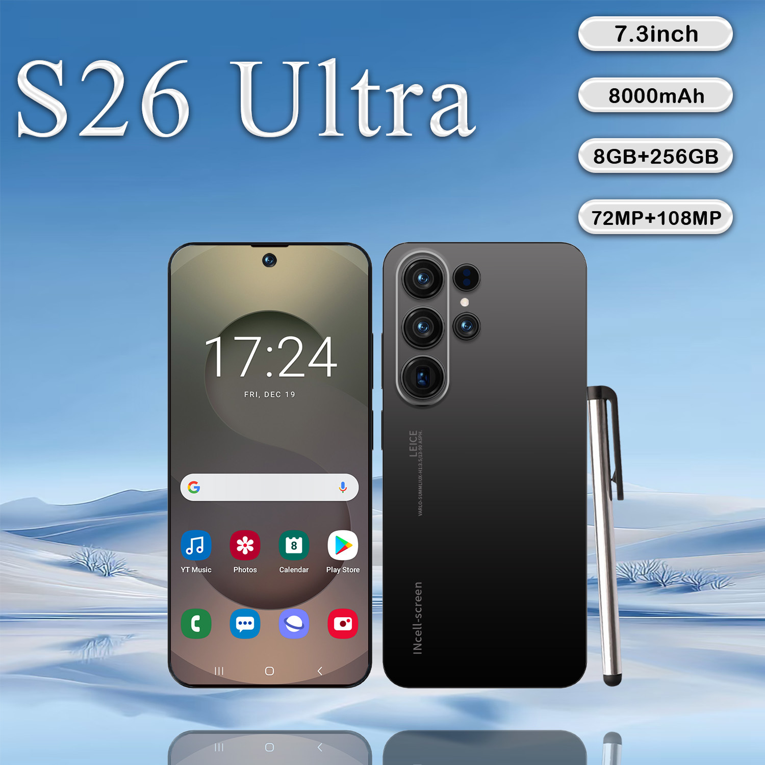 Cugo Cross-border Smart Android Phone S26 Ultra All-in-one Device...