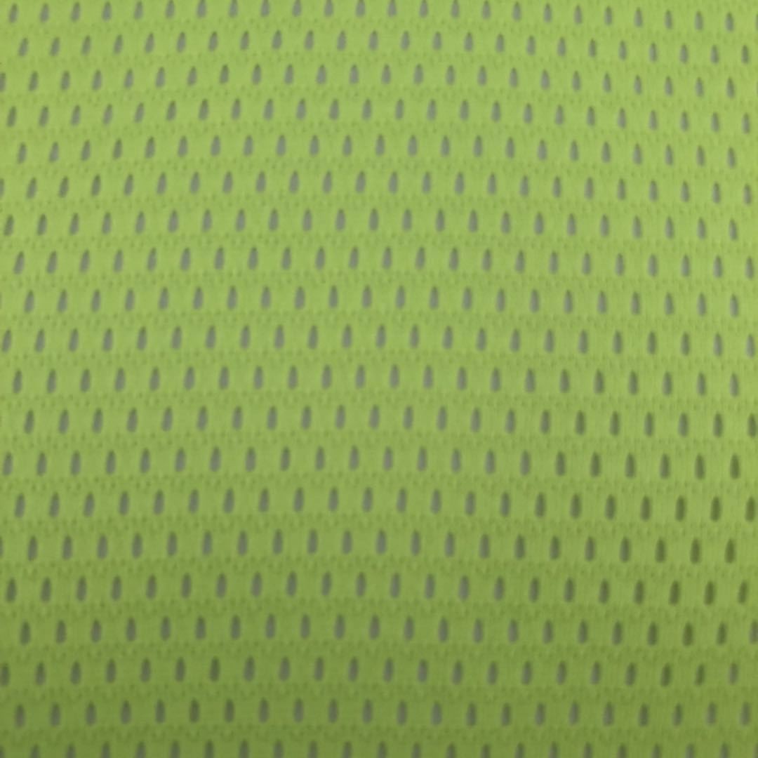 现货供应全涤子弹头洞洞布 经编针织竹节洞洞布 服装内衬里布面料