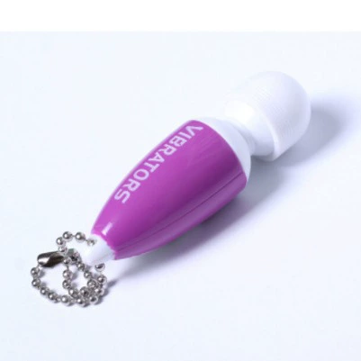 Mini AV Vibration Wand, ABS Micro Massager 50×25 mm, single-frequency battery-powered