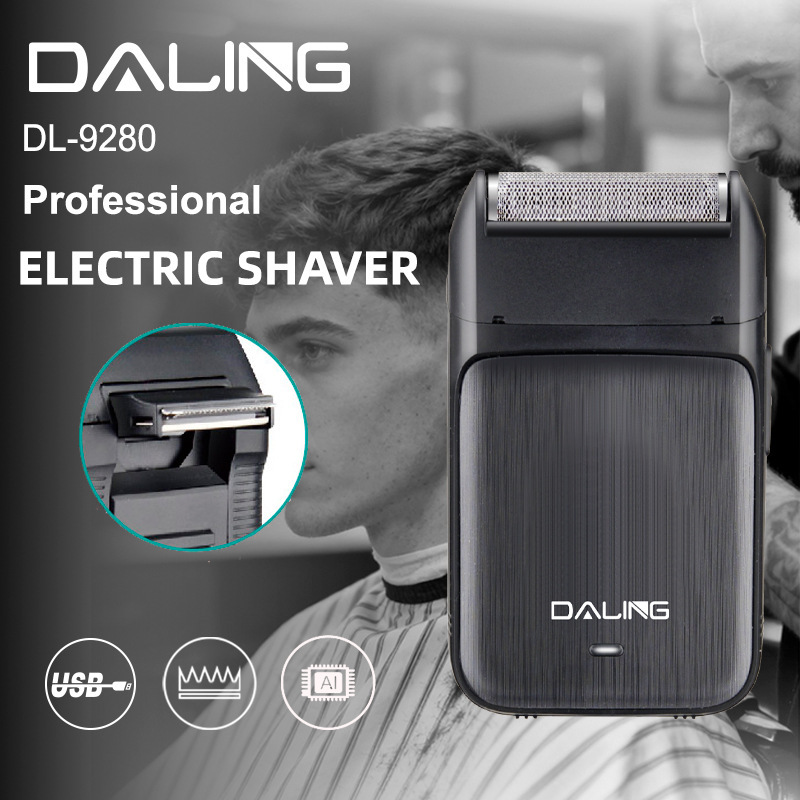 Daling 9280 New Multifunctional Electric Rechargeable Razor Professional Hot-Selling Reciprocating Shaver