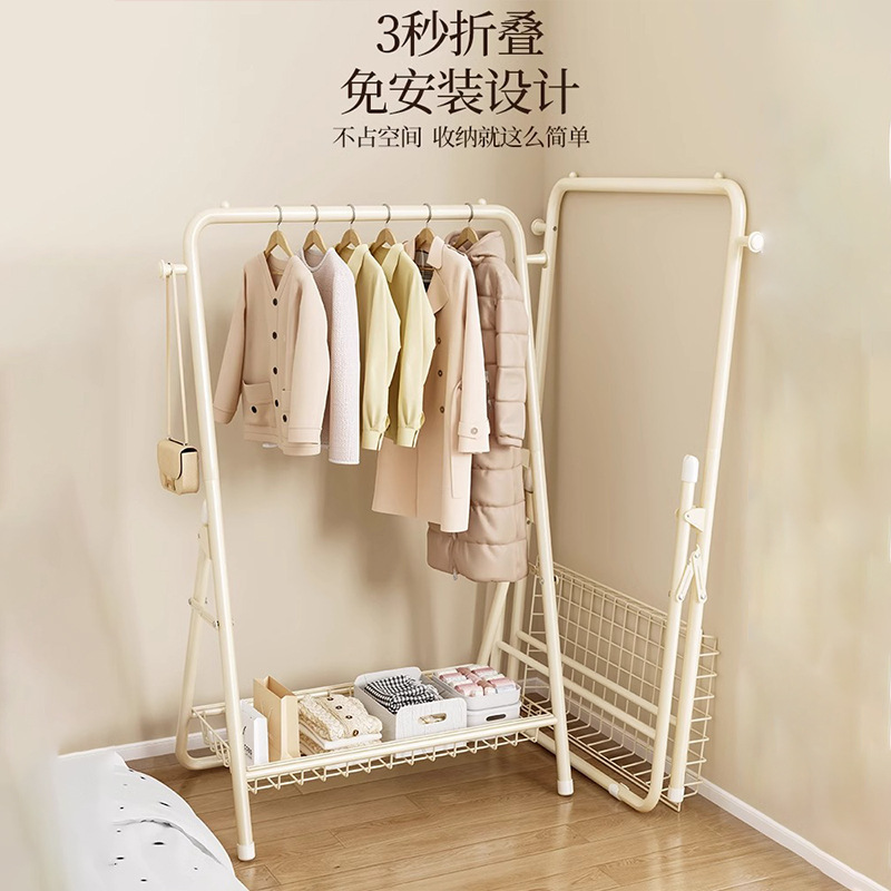 옷걸이 가정용 옷 매달려 개폐식 아기 옷 건조 지원 원활한 미끄럼 방지 보관 작은 옷 옷걸이 코트 랙