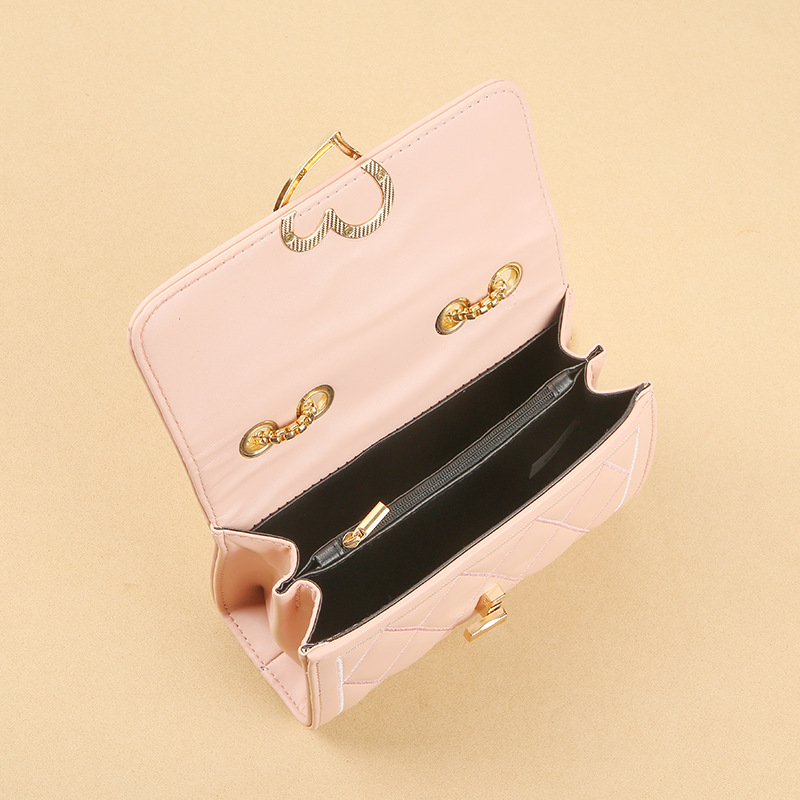 LONNY bolsa de amor bolsa de mujer nueva bolsa de cadena de rombo estilo Chanel bolsa de mensajero del todo fósforo bolsa pequeña de verano para mujer