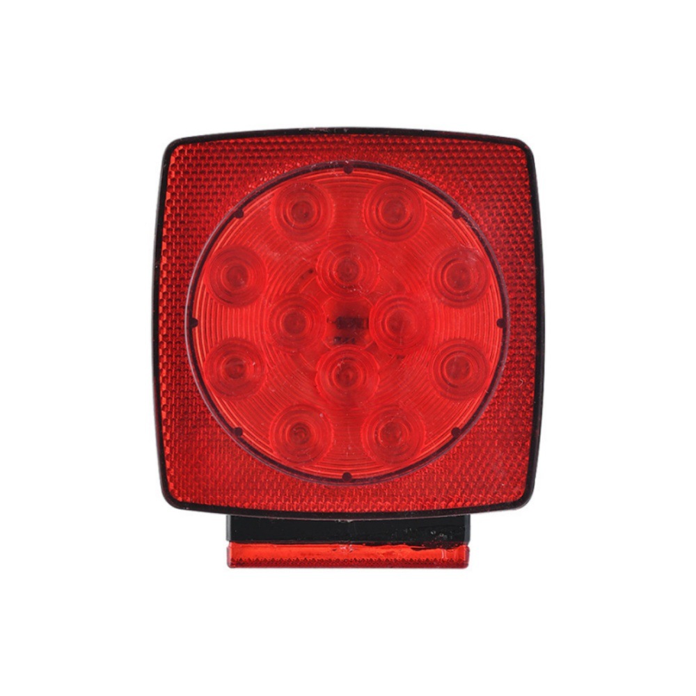 Car Tail Light Square 12V Trailer Tail Light Suitable for Led Yacht Tail Light Modification Car Light Manufacturer Wholesale New Model