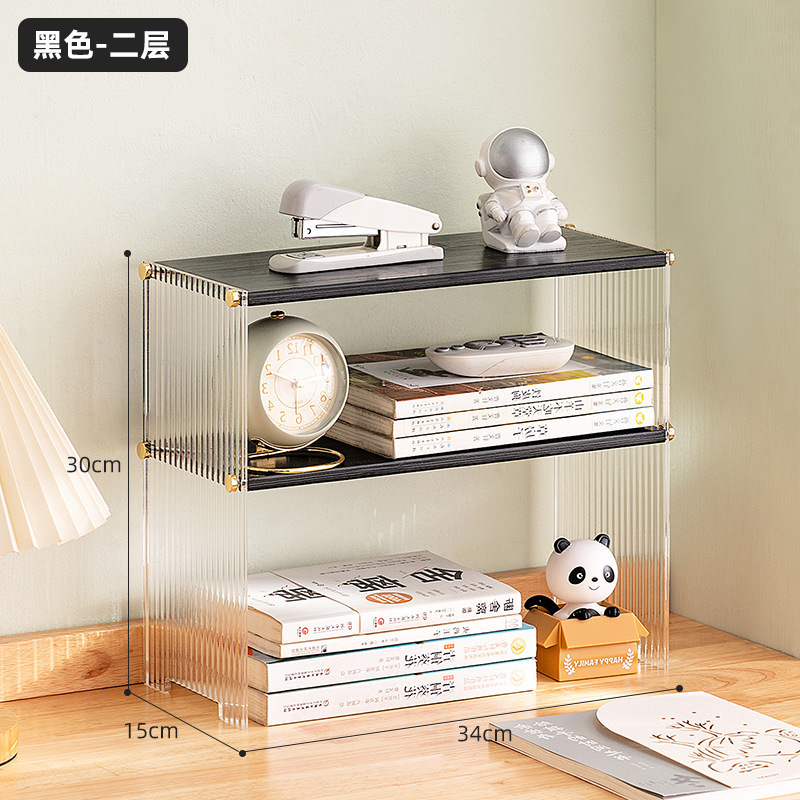 Estante de almacenamiento Estante de ordenamiento Estante de bar Estante de tazas multicapa Estante de almacenamiento de mesa Estante de tazas acrílico