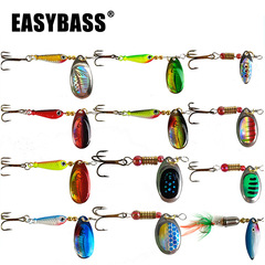 旋轉亮片手搖片路亞旋轉金屬亮片餌旋轉鐵片路亞假餌批發