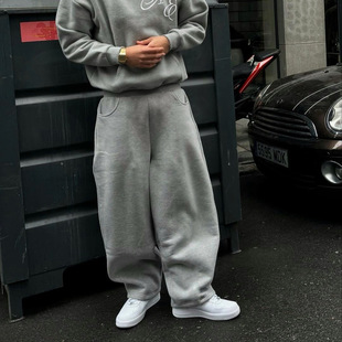 Cross-Border Pants Autumn and Winter 2025 New Sports Pants Winter Fashion Brand Loose Sweatpants