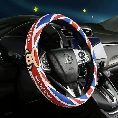 Cover Car – Steering wheel cover - big-mouth-monkey-blue-38cm