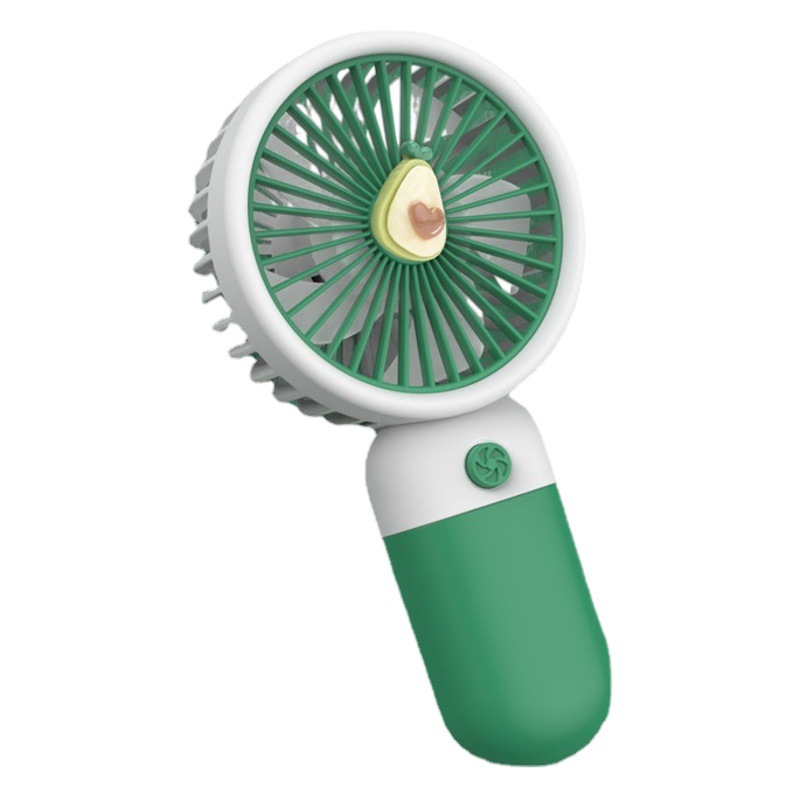 One meter new fresh cartoon fruit hand-held lanyard small fan girls portable outdoor pocket mini fan
