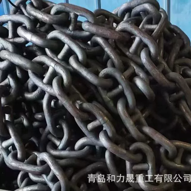 Полные характеристики, высокопрочные якорные цепи и принадлежности с шестернями или без них, подъемные цепи для морского горного кольца, прямые продажи с завода.