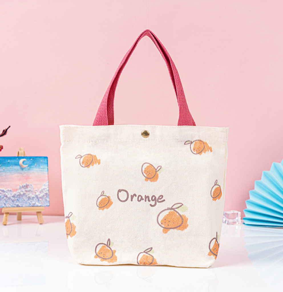 Bolsa de regalo de graduación de niños bolsas de lona portátiles de dibujos animados estudiantes bebés regalo de cumpleaños bolsa de lona spot