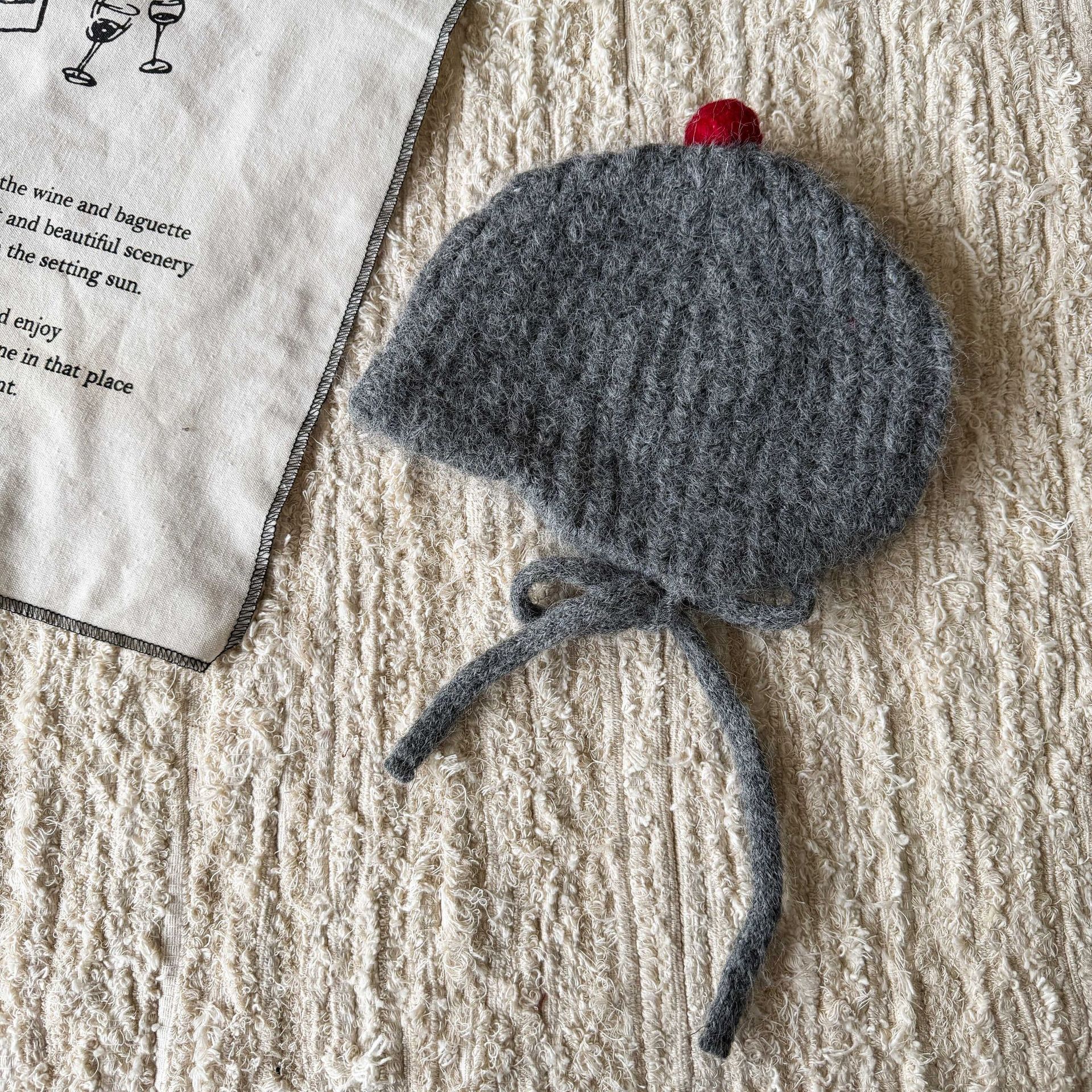 Sugar Pear ropa infantil sombrero de invierno a prueba de viento caliente gorras de oído para niños gorras de punto lindas gorras de lana para hombres y mujeres