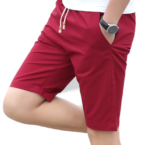 Men's Summer Casual Loose-Fit 5-Finger Shorts Lightweight Breathable Quick-Dry Outdoor Sports Sandals Pants