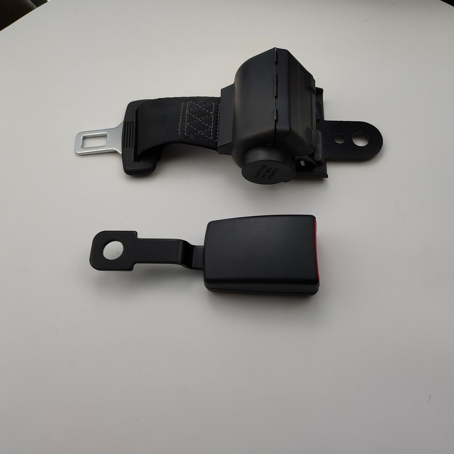 Seat Belt — Universal Car seat belt - semi-enclosed-retractor-d7-full-wrap-upper-bent-base
