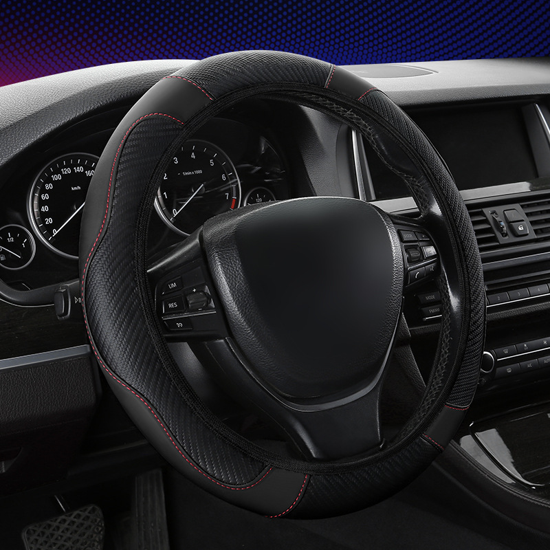 Sin anillo interior banda elástica cubierta del volante del coche cubierta elástica de la manija de soldadura transfronteriza fábrica directa de pelo al por mayor