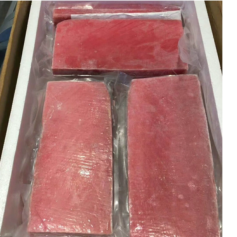 Оптовый замороженный тунец сашими красный тунец 4A Кейтеринг шведский стол в японском стиле сырая рыба тунец измельченная рыба