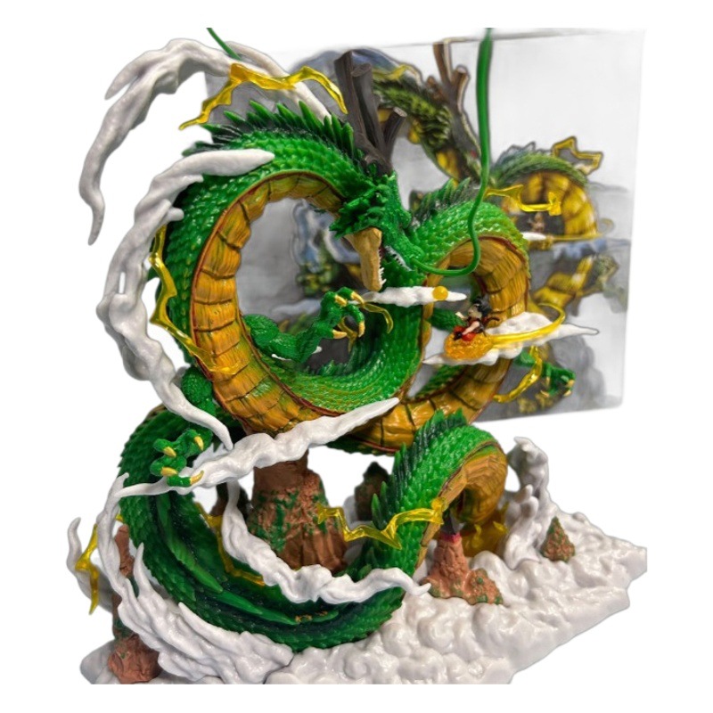 Dragon Ball Super Saiyan Sun Wukong diálogo Wish Dragon en caja modelo hecho a mano anime al por mayor